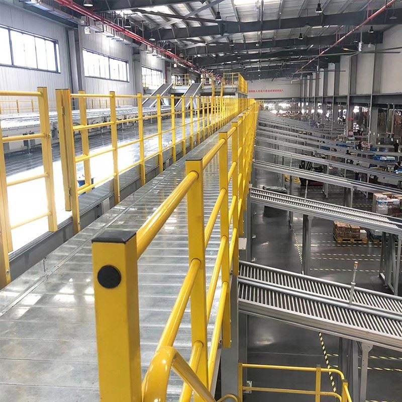 mezzanine floor with galvanized panel 60-3