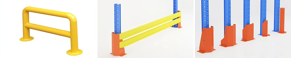 Protective devices for racking systems - Reducing forklift crushing Protective devices for racking systems - Reducing forklift crushing
